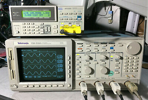 Tektronix Tds510A 4 Channel Oscilloscope 500Mhz 500Msa/S 1F 1M 2F