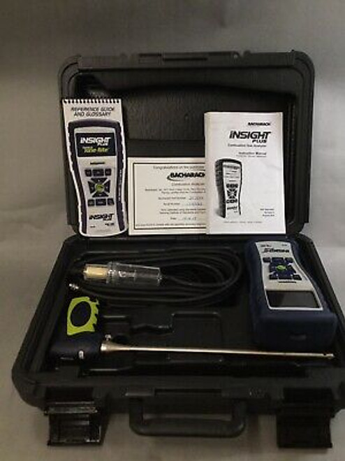 Bacharach 24-8518 Fyrite Insight Plus Combustion Analyzer Reporting Kit Ll