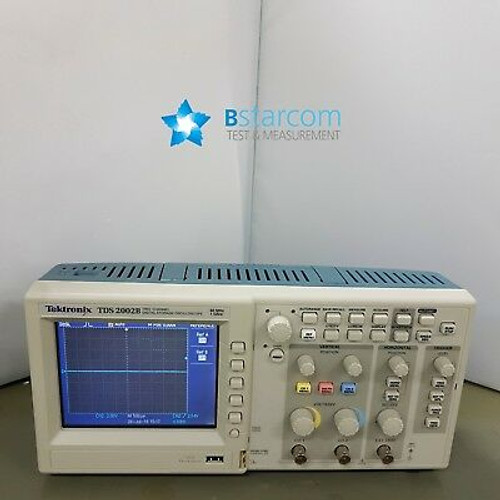 Tektronix Tds2002B Oscilloscope, Portable 60Mhz, 2Channel- Good Condition