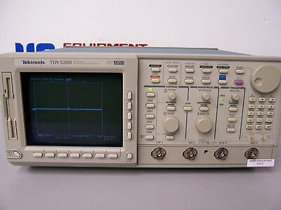 8391 Tektronix Tds520D 2 Channel Digital Phosphor Oscilloscope 500 Mhz 2Gs/S Dpo