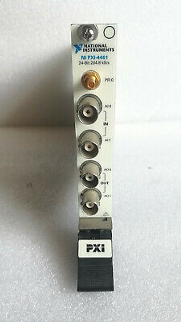 National Instruments Ni Pxi-4461 (Pxi Sound And Vibration Module),100%Tested