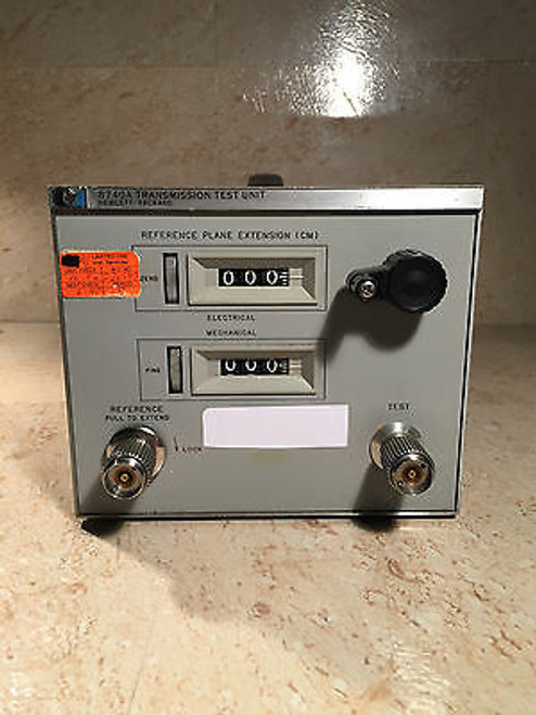 Agilent/Hp 8740A Transmission Test Set