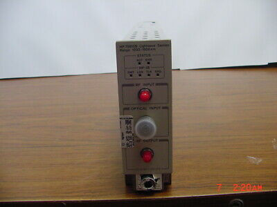Hp/ Agilent Keysight 70810B Lightwave Section Range 1200-1600 Nm