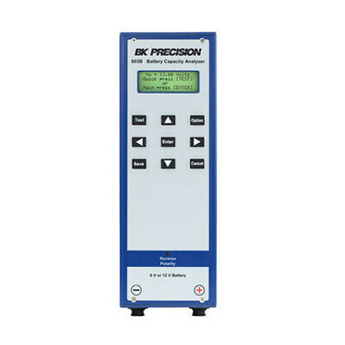 Bk Precision 603B 6V, 12V Handheld Battery Capacity Analyzer