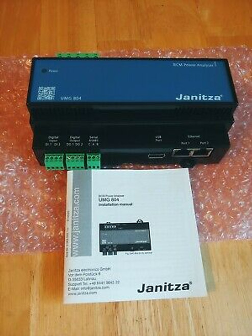 Janitza Umg804 Universal Kwh Meter Bcm Power Analyser