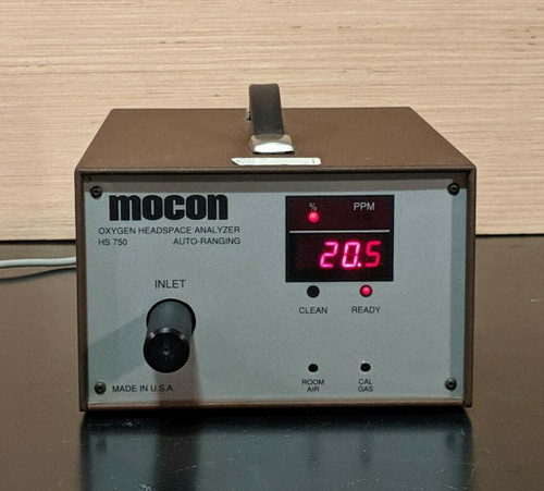 Used Mocon HS750 Oxygen Headspace Analyzer 001-344  Auto-Ranging  30 DAY GUARANTEE - Product Image