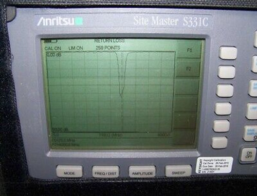 Nice Anritsu S331C Site Master With New Battery And Charger 4Ghz Fully Tested