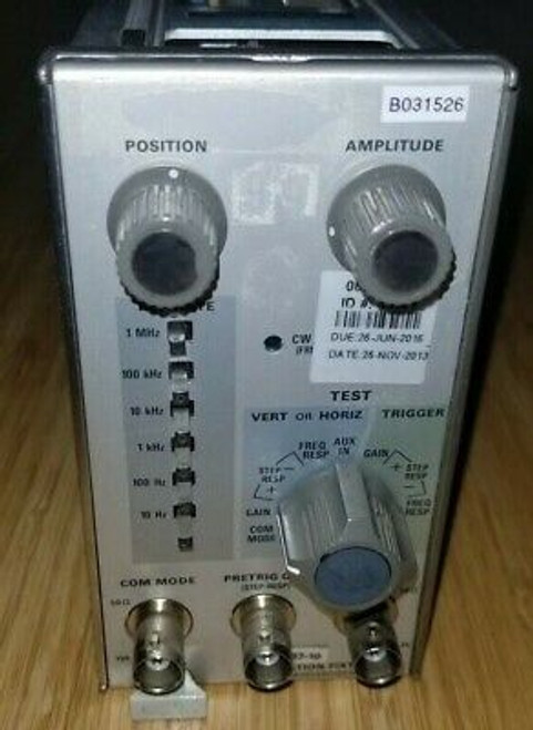 Tektronix 067-0587-10 -02 Mainframe Calibrator 7000 11000 Series Oscilloscopes