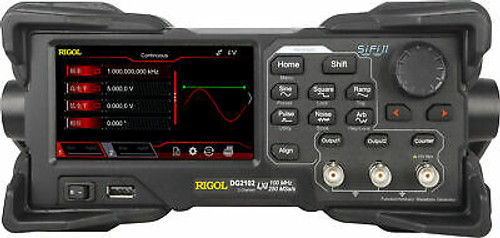 Rigol Dg2102 - Two Channel, 100 Mhz Function / Arbitrary Waveform Generator