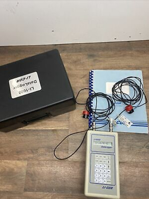 Li-Cor-1000 Data Logger With I-Q8421 & I-Q8420 Sensor