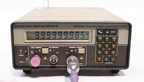Marconi Instruments 2440 20Ghz Microwave Counter