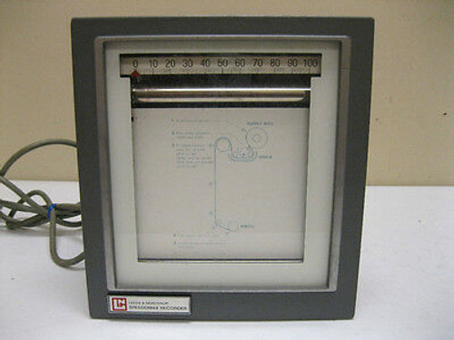 Leeds & Northrup Speedomax Chart  H  Recorder