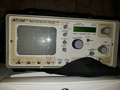 Avcom Psa-39B L-Band Portable Spectrum Analyzer
