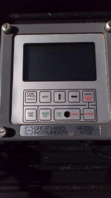 Great Lakes Instruments Analyzer Electrodeless Conductivity , Model 672E