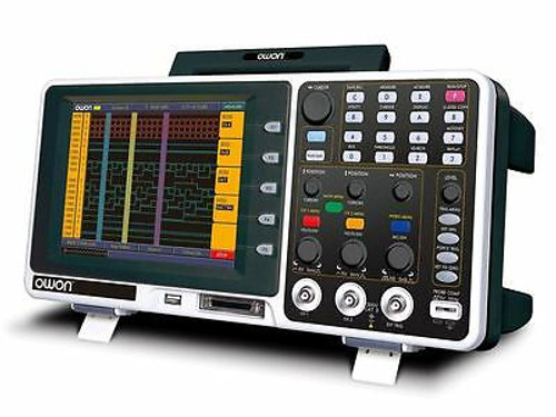 Owon 2 In 1 Mixed Signal Mso Oscilloscope Mso7102Td 8'Lcd 100Mhz Logic Analyzer