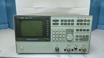 Agilent Keysight Hewlett Packard Hp 3577B Network Analyzer 5Hz - 200Mhz+Opt 001
