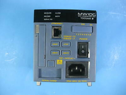 Yokogawa Data Acquisition Unit -- Mw100-E-Id S3, Sl3 -- Used