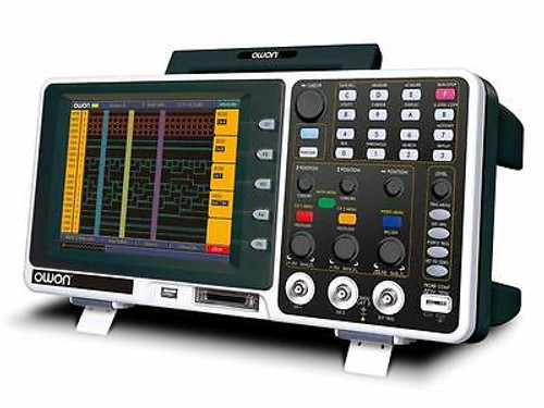 Owon Mixed Signal Mso Oscilloscope Mso7102Td 8'Lcd 100Mhz Logic Analyzer 1Gs/S