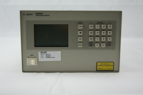 Used Agilent 86060C Lightwave Switch opt 001 012 051 109 208  - Product Image