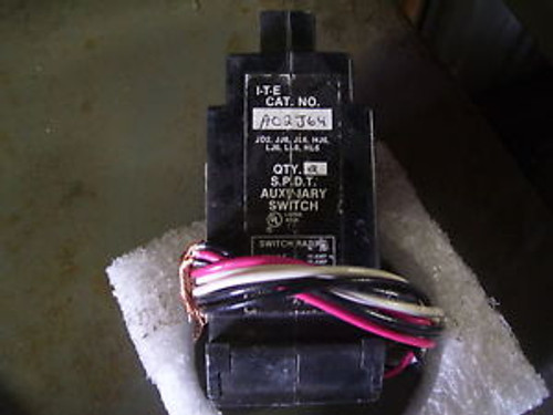 SIEMENS CAT A02J64 SPDT AUXILIARY SWITCHES 480 VAC/ 250VDC