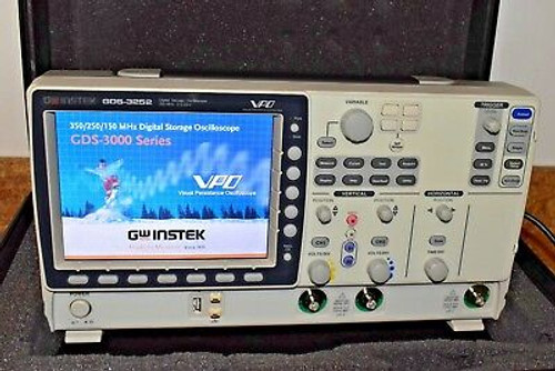 Gw Instek Gds-3252 250 Mhz Digital Oscilloscope Pre-Owned