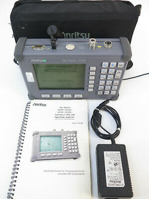 Anritsu S331C Site Master New Screen, Battery,Charger 4Ghz