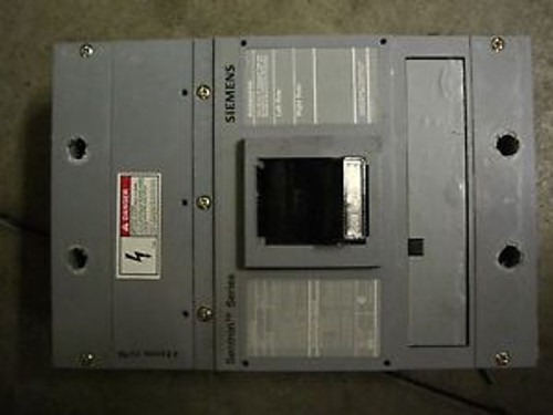 SIEMENS CIRCUIT BREAKER LXD63S600A 600AMP 600V 3POLE