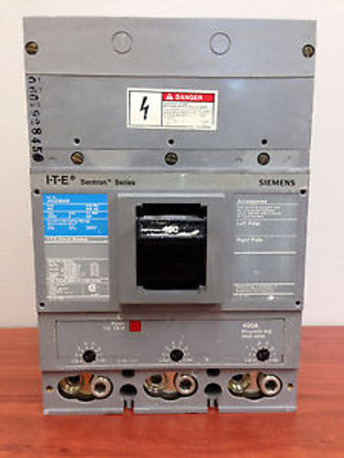 SIEMENS JXD23B400 240V 400A 3P SENTRON SERIES CIRCUIT BREAKER