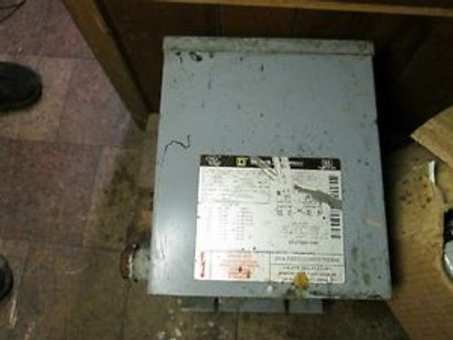 SQUARE D , TRANSFORMER H.V. 220 / 440  L.V.110 / 220 , SINGLE PHASE