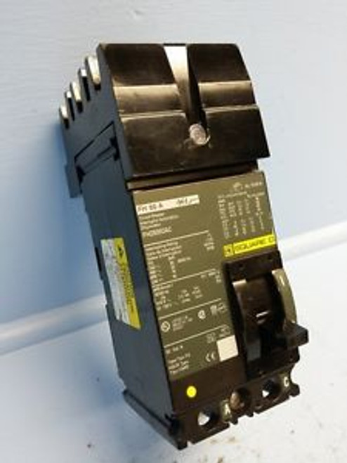 Square D I-Line FH26060AC 60 Amp Circuit Breaker 600V S2 FA FH26060 60A SqD IAD