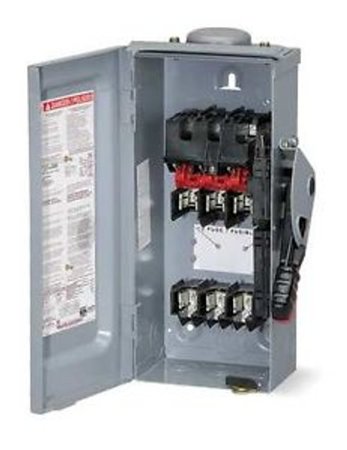 Square D Hu361Rbei Safety Switch,30A,600Vac,3Ph G6184491