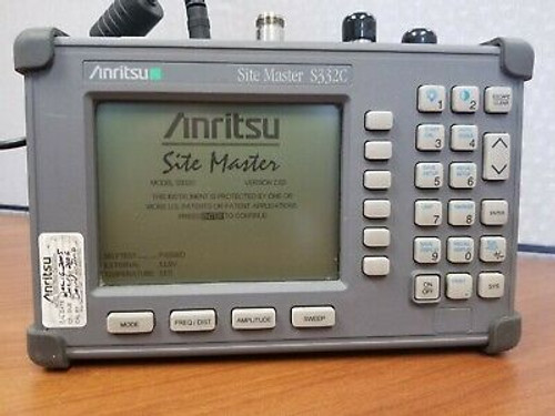Anritsu Site Master S332C Cable Tester And Spectrum Analyzer