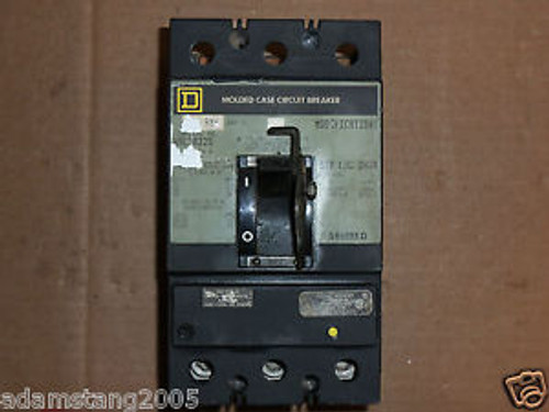 Square D KAL KAL36225 225 amp 3 pole Circuit Breaker Gray Bad Label