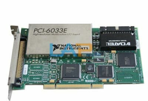 1Pcs Used For Ni Pci-6033E High-Resolution Multifunction I/O Board Pci6033E