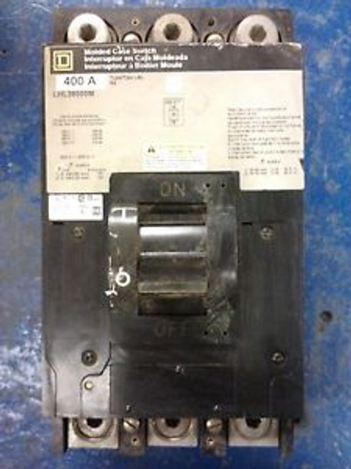 Square D Molded Case Switch Circuit Breaker 400 amp LHL36000M