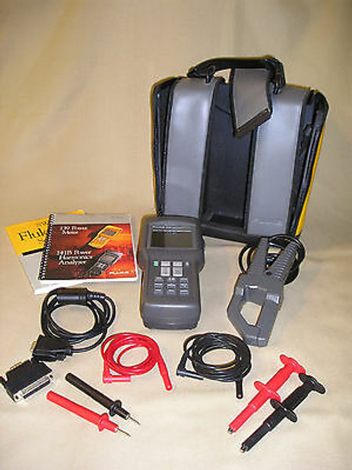 Fluke 41B Power Harmonics Analyzer With Soft Case