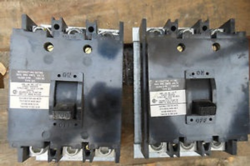 Square D Q2L3200 3pole 200amp 240v circuit breaker  1year warranty