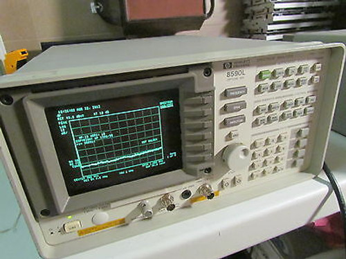 Hp Agilent 8590L 9Khz-1.8Ghz Spectrum Analyzer With Opt 041 001 75 Ohm