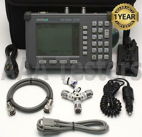 Anritsu Sitemaster S251B Two Port Transmission Cable Antenna Analyzer S251