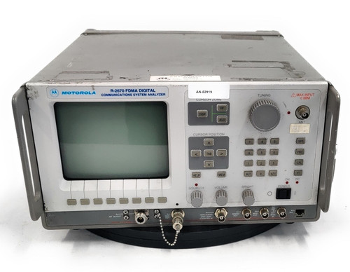 Motorola R2670 Fdma Digital Communications System Analyzer