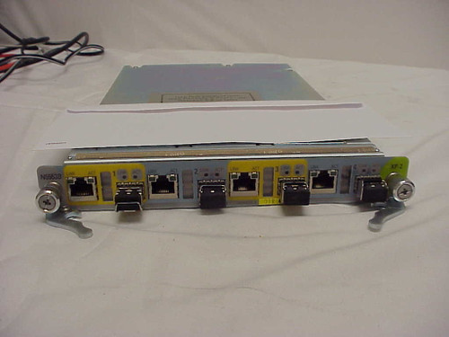 Used Agilent N5553B Network Card With 4 Light Wave Adapters included - Product Image