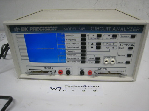 Used BK precision 545 Circuit Analyzer  - Product Image