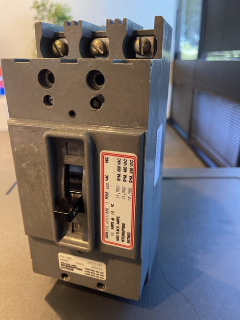 Federal Pacific HF631090 3 Pole 90AMP 600VAC 40C