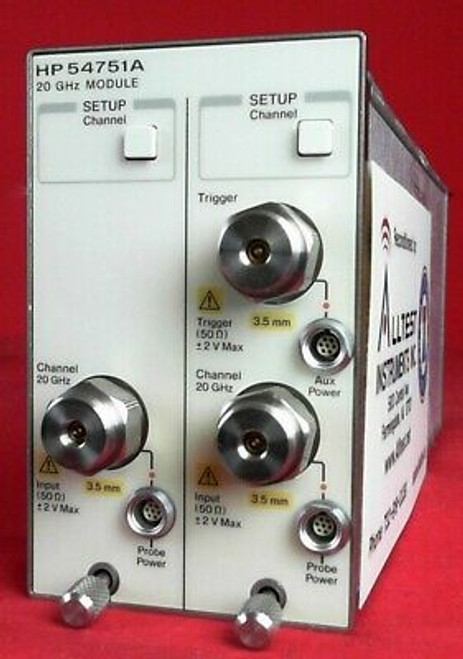 Hp-Agilent-Keysight 54751A Dual Ch 20Ghz Digitizing Oscilloscope Plug-In