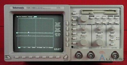Tektronix Tds340A 100Mhz 2Ch 500Msa/S Oscilloscope