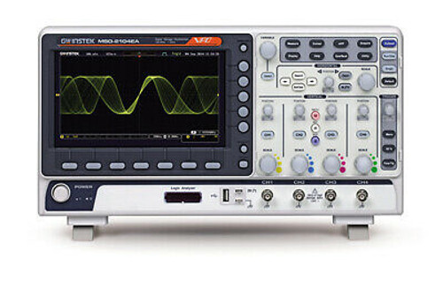Gw Instek Mso-2204Ea Oscilloscope Dso 200Mhz 4Ch 16Ch Logic Analyzer 25Mhz Afg