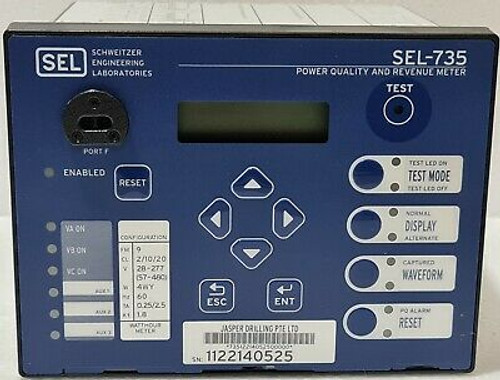 Sel-735 Power Quality And Revenue Meter0735 P/N : Hx00944Cxxxxxx16102Xx #1