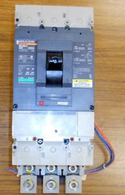 NSJ400 A, Merlin Gerin 400 amp Molded Case Switch with Rack, NSJ400A
