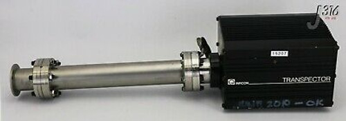 15207 Leybold Inficon Transpector Residual Gas Analyzer W/Sensor Head Tsp Th100