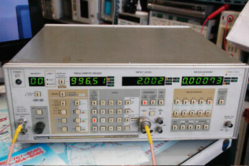 Panasonic Vp-7722A Audio Analyzers